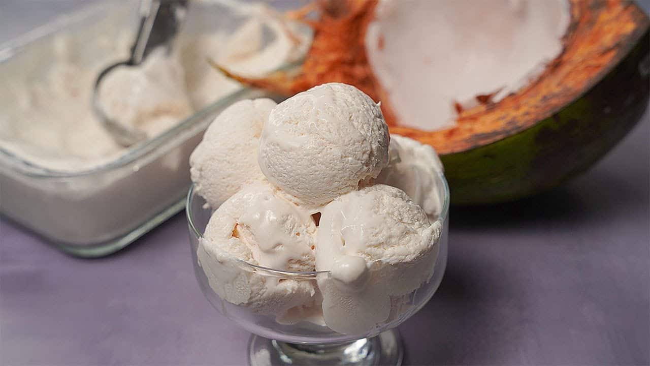 تصویر 2 از بستنی نارگیلی شکلاتی طعمی شیرین و طراوت بخش